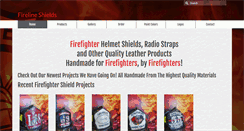 Desktop Screenshot of firelineshields.com